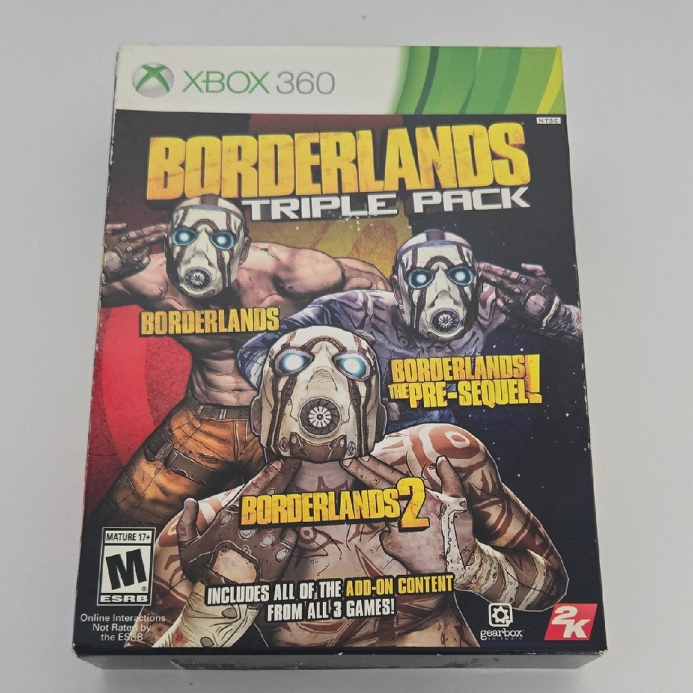 Borderlands Triple Pack for 360